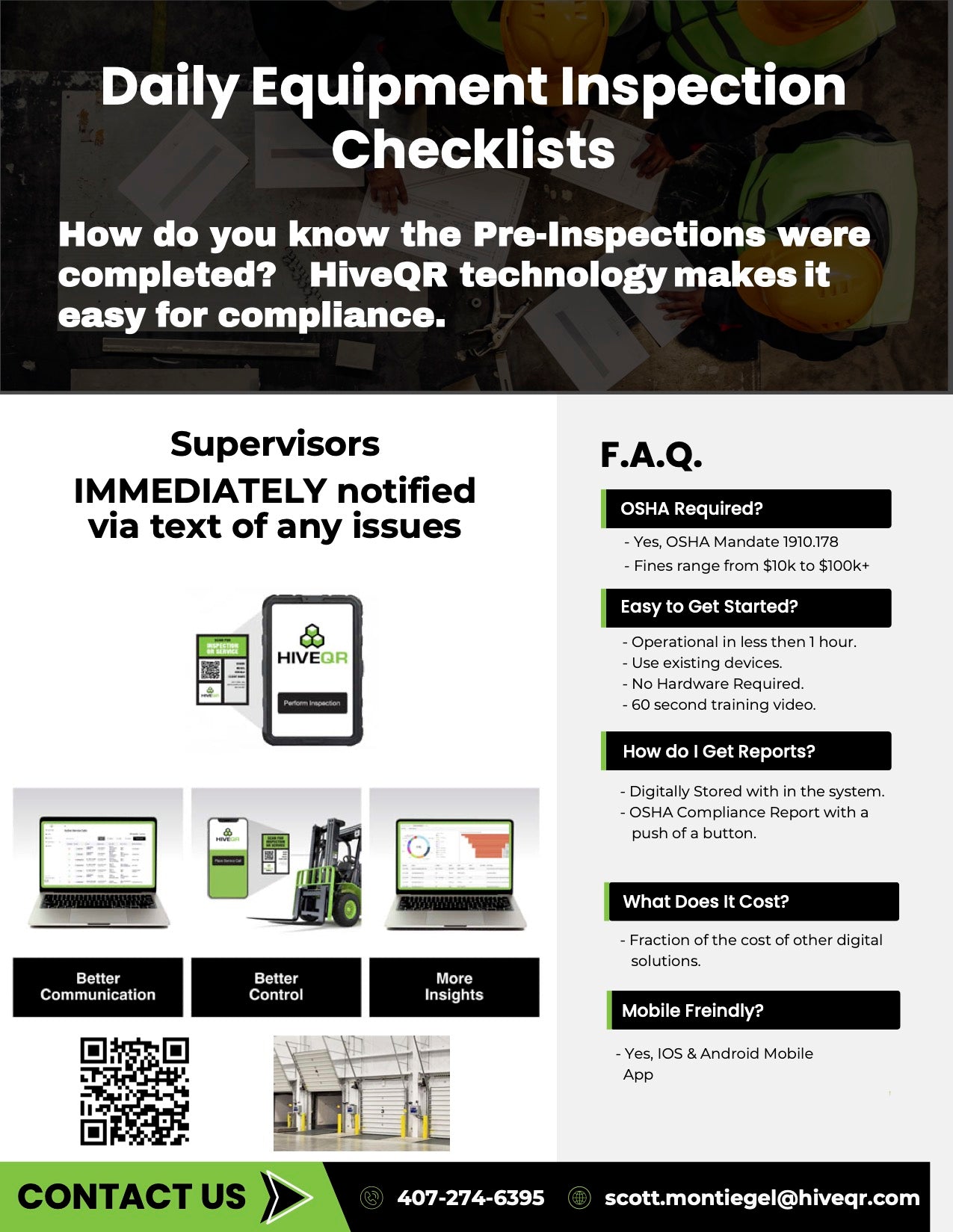 Forklift OSHA Inspection - Per Unit - Monthly Subscription (AutoPay)